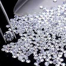 ขายร้อนขนาด0.8มม. ถึง1.25มม. เพชรที่โตแล้วเม็ดกลมเพชรที่ยอดเยี่ยมสำหรับการทำเครื่องประดับเพื่อการใช้งานที่ดี - Product Image 2