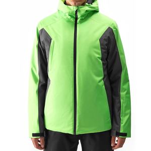 2025 traje de esquí con cremallera para hombre, informal, grueso, para invierno, deportes al aire libre, conjuntos de pantalones de nieve, Mono de esquí a prueba de viento de una pieza, diseño de Panel para - Product Image 6