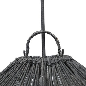 Abat-jour en jonc de mer pour décoration de la maison Plafonnier naturel Lustre fait à la main Décoration de la maison Fabriqué à partir du Vietnam - Product Image 4