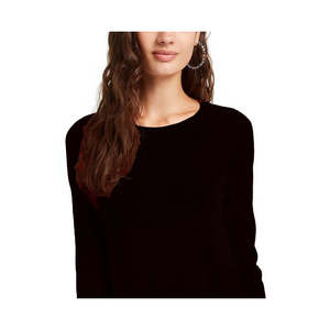 Suéter de Cuello Redondo para Mujer Planet Gold con Estampado Floral y de Dibujos Animados, Transpirable y Moderno para Otoño, Negro-Talla Mediana - Product Image 2