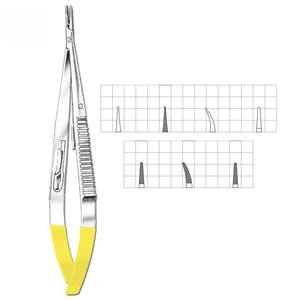 OFERTA ESPECIAL: Juego de Instrumentos Quirúrgicos Hosanna, Portaagujas Castroviejo Alemán para Microcirugía, Recto, de Acero Inoxidable, Manual y Reutilizable - Product Image 5