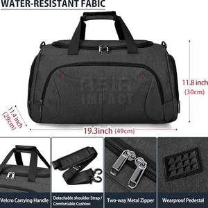 Sacs polochons étanches pliables de grande capacité personnalisés Sacs polochons de voyage à bas prix en gros - Product Image 4