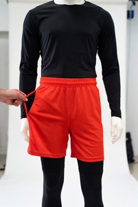 Pantalones Cortos Awrah para Hombre, Estilo Musulmán, Casual, hasta la Rodilla, Sunnah Islámico, Color Sólido, Secado Rápido, Transpirable, Cintura Elástica, Ropa Deportiva - Product Image 6