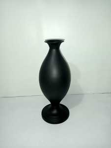 ตกแต่งบ้านแจกันดอกไม้โลหะสีดำเสร็จสิ้นมากกว่าการตกแต่งสัญลักษณ์ของสไตล์ความซับซ้อนและความเป็นเลิศในการออกแบบ - Product Image 5