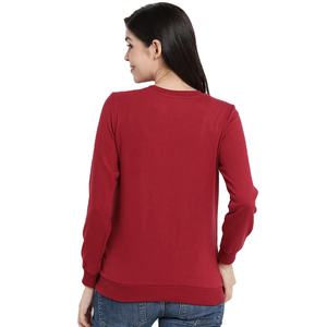 Nuevo diseño de moda exportable mujer señoras sudadera gran oferta buena calidad y marca personalizada sudadera - Product Image 2