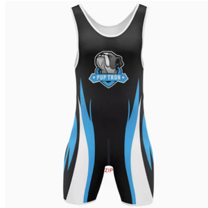 Singlets de Lucha Libre sin Tirantes para Hombre OEM 2026, Camisetas de Fitness para Levantamiento de Pesas, Impresión por Sublimación, Absorción de Humedad, MOQ Bajo - Product Image 2