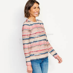 Sweat-shirt respirant personnalisé de haute qualité pour femmes avec impression de logo Vente chaude pour la saison automne/hiver Service OEM disponible - Product Image 2