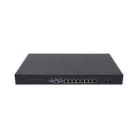 Server Keamanan Jaringan Rak dengan Xeon E5-2650 V4 8x Intel I226V 2.5G LAN 2x10g Sfp Dual M.2 untuk Penggunaan Firewall VPN Router