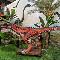 Modèle de dinosaure animatronique électrique d'intérieur simulé de dinosaure animatronique pour les centres commerciaux Parcs d'aventure Aéroports Garderie