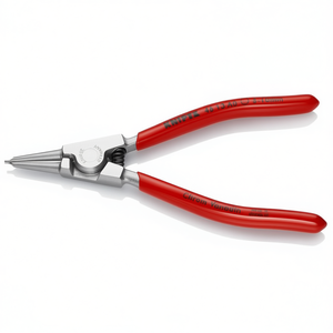 คีมหนีบวงแหวนเคลือบโครเมียมของ Knipex ปลายตรงเคลือบพลาสติกสำหรับวงแหวนภายนอกบนแกน - Product Image 2