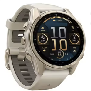 Reloj Inteligente GPS Fenix 8 Pro Nuevo - 43 mm - Gris Niebla, Gris Arena Oscuro, Dorado Suave, Personalizado ODM - Product Image 3