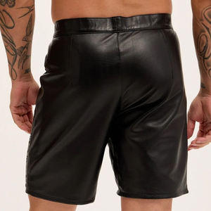 Latest Design Comfortable and Breathable Men Leather <b>Shorts</b> Latest Style Competitive Price Men Leather <b>Shorts</b> - Product Image 2