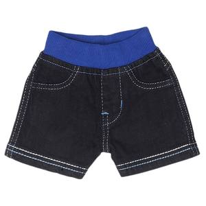 กางเกงขาสั้นเด็กแรกเกิด - สีน้ำเงินเข้ม - Product Image 1