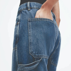 Pantalones vaqueros de Mujer al por mayor pantalones ajustados de Vaqueros cintura alta acampanados transpirables precio económico al por mayor personalización de tarifas - Product Image 6