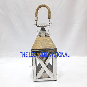 Farol Decorativo de Acero Inoxidable para Colgar en la Pared y Fines Decorativos, Moderno para Fiestas y Decoración del Hogar - Product Image 6