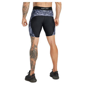 Shorts MMA fight short custom made <b>rash</b> <b>guard</b> mma bjj <b>rash</b> <b>guard</b> for <b>men</b> - Product Image 3