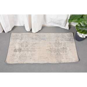 Tapis turc vintage beige moderne 160x330 pieds classique 10mm d'épaisseur laine latex rectangulaire patchwork pour chambre à coucher salon adolescent - Product Image 5