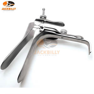 Spéculum vaginal réutilisable en acier inoxydable, équipement vétérinaire jetable, vente chaude, OEM/ODM, lot de 3 pièces - Product Image 2