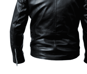 Chaqueta de piel auténtica de diseñador informal de alta calidad personalizada, chaqueta de moda de invierno transpirable con cuello levantado de estilo clásico Esprit - Product Image 3