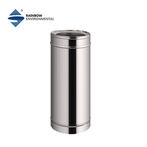 Tubo <span class=keywords><strong>per</strong></span> Stufa in Acciaio Inox Premium <span class=keywords><strong>a</strong></span> Doppia Parete Isolato, Adattabile Universalmente <span class=keywords><strong>per</strong></span> Caminetto - Product Image 4