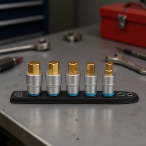 Juego de Llaves de Tubo Hazet SmartRail de 1/2'' con Cabeza Cuadrada, Kit de 5 Piezas - Product Image 3