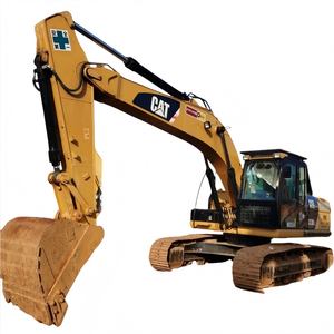 Excavatrice d'occasion Caterpillar323D2L, marque japonaise d'origine, 23 tonnes, excavatrice de taille moyenne, chenilles en caoutchouc, grandes excavatrices - Product Image 1