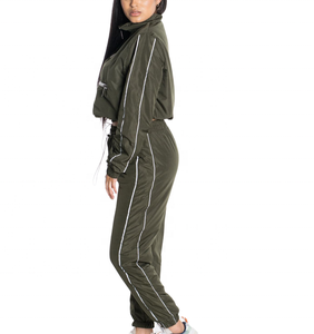 Chándales de manga larga para hombre con ajuste personalizado, cortavientos de poliéster ligero para entrenamiento de gimnasia de invierno - Product Image 3