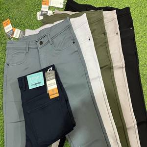 Mens 100 Percent Cotton Straight Jeans High Quality Streetwear Trousers Solid Print Soft Comfortable Summer <b>Winter</b> Indian - Product Image 1