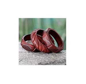 Bracelets en bois naturel avec un attrait écologique, finition de qualité supérieure, design imperméable, cadeau d'affaires pour femmes - Fabriqué par Apex Align - Product Image 3