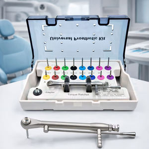 Kit de Instrumentos Protésicos para Implantes Dentales, 16 Piezas, Juego de Destornilladores y Llaves Universales, Herramientas Quirúrgicas Profesionales Intensas - Product Image 4