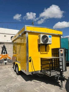 รถเทรลเลอร์อาหารมาตรฐานรถเทรลเลอร์สแตนเลสแบบเคลื่อนที่ได้อุปกรณ์ครบครัน - Product Image 5