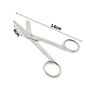 14cm Stainless Steel Lister Bandage Scissors Surgical Medical Scissors for First <b>Aid</b> Wound Care Tool Set - Product Image 2