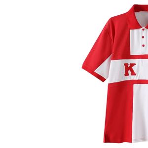 เสื้อเชิ้ตอัลฟ่าพีซแบบลำลองสำหรับผู้ชาย ผ้าคอตตอนผสมเนื้อผ้าถัก ระบายอากาศได้ดี แขนสั้น สีพื้น เสื้อผ้าสำหรับสมาคมพี่น้องแบบกรีก - Product Image 3