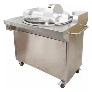 Listo para enviar - Procesador de alimentos comercial ORIGINAL de 110V con capacidad de 24LC, máquina cortadora de carne con tazón - Product Image 1