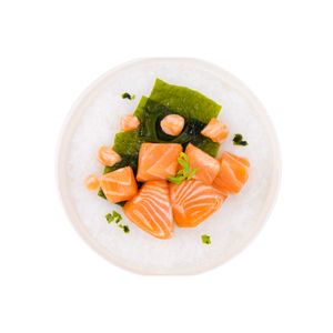 โจ๊กสดปลาแซลมอนและสาหร่ายขนาด240กรัมพร้อมทานโจ๊กเด็กเวียดนาม fssc ISO HACCP อาหารเอเชียที่ดีต่อสุขภาพ - Product Image 4