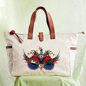 Bolsa en varios tamaños, estilos, diseños y colores con diseño de logotipo personalizado para impresión de bolsas de supermercado para uso de mujeres - Product Image 4