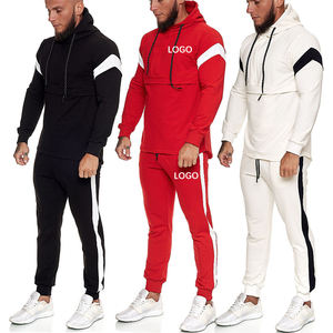 Ensemble de sweat à capuche de haute qualité Streetwear poids lourd éponge français brodé fermeture éclair survêtement pantalon de survêtement et ensemble de sweat à capuche - Product Image 2