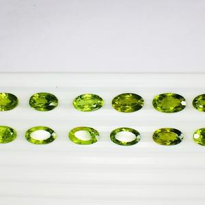 เพชรธรรมชาติคุณภาพ AAA วงรีสีเขียวตัดจากบราซิลเป็นเงาที่ยอดเยี่ยมสีสวยงามสำหรับเครื่องประดับที่ไม่ซ้ำกันทำให้ได้รับการรับรอง IGI - Product Image 5