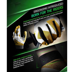 Por encargo de los hombres Vintage Sportswear Motocross Guantes Pantalla táctil Guantes de cuero para ciclismo Venta en línea - Product Image 4