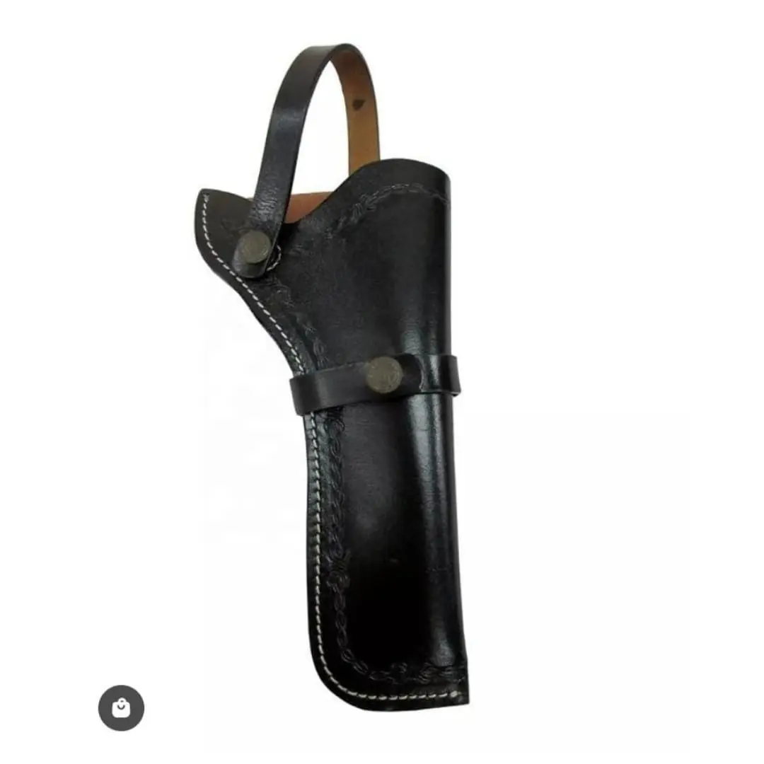 High Quality Leather Gun Holster tooled and curved antique finished hand-painted at best price