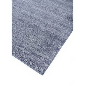 Tapis en laine noué à la main Thyme Blue AKWL-1134 (Cs-03) Grand tapis à motif abstrait pour la décoration de la maison, du salon et du couloir - Product Image 2