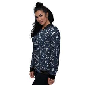 <b>Women</b> Solid <b>Jacket</b> Bubble Coat Bomber Ladies Down Coat Customized Long Sleeve Winter Bomber <b>Puffer</b> <b>Jacket</b> - Product Image 3