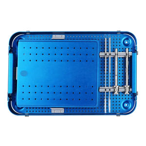 Système de plaque cervicale antérieure manuelle réutilisable de haute qualité, instrument de chirurgie orthopédique de classe I premium, ensemble d'instruments de chirurgie de la colonne vertébrale de qualité allemande - Product Image 2