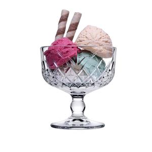 Cuenco de postre de vidrio de lujo para fiestas formales y configuraciones de hospitalidad ideal para golosinas plateadas gourmet y texturas ricas - Product Image 4