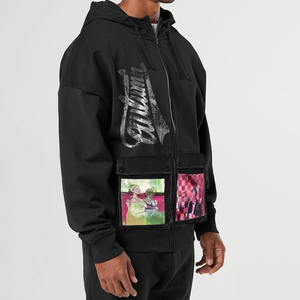 Sweat à capuche 100% coton à effet de décoloration solaire entièrement personnalisé, disponible dans toutes les tailles et couleurs, vente en gros - Product Image 1