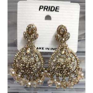 Juego de Aretes de Diseño de Lujo Hechos a Mano para Mujer con Perlas de Colores Múltiples, Joyería de Moda para Boutiques y Tiendas Minoristas - Product Image 2