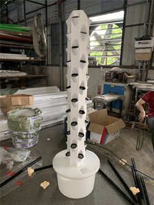 ระบบการปลูกพืชแนวตั้งขั้นสูงแบบไฮโดรโปนิกส์พร้อมหอปลูกพืชแบบแอโรโปนิกส์สำหรับการใช้งานเชิงพาณิชย์ - Product Image 6