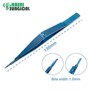 Juego de Instrumentos Manuales de Acero Inoxidable para Trabeculectomía o Vitreo-retinal, Ancho de Mordida de 1.5 mm, Instrumentos Quirúrgicos Oftálmicos - Product Image 3