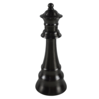 Grandes pièces d'échecs en métal Design d'intérieur Jeu d'échecs King Knight Bishop Pièces d'échecs Jeu de table Design personnalisé et taille personnalisée