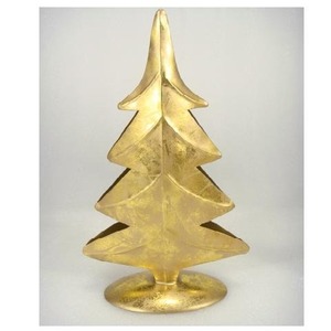 Decoración de mesa de árbol de Navidad de Metal moderno, vacaciones de Navidad, decoración festiva para el hogar, adorno de centro de mesa de fiesta - Product Image 1